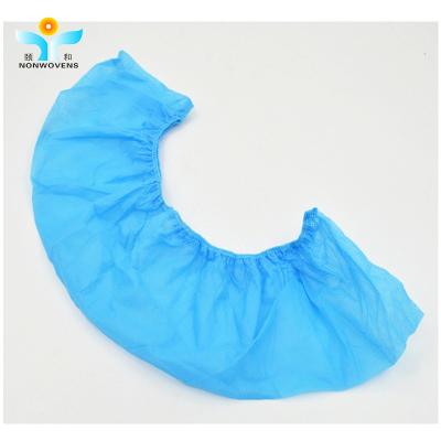 China 30GSM Disposable Shoe Covers , CPE SMS Pp Non Woven Shoe Cover for sale