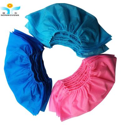China Fluid Resistant Disposable Shoe Covers PP PE Thick For Food Processing for sale