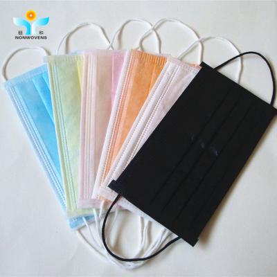 China BFE 99 Disposable 3 Layer Face Mask Class I Class II With Elastic Earloop for sale