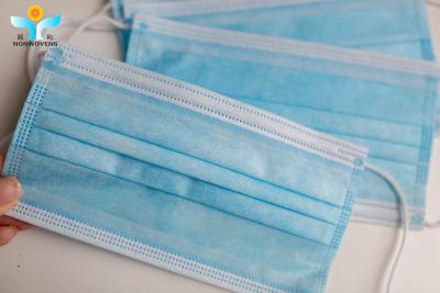 China Surgical 3 Ply Disposable Face Mask Non Woven Medical Surgical Doctor Water Proof Masks for sale