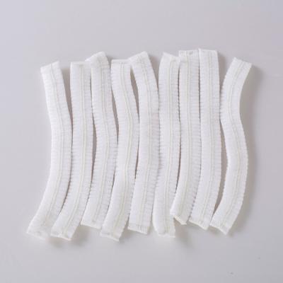 China Non Woven Disposable Dust Strip Cap Round Head Cover for sale