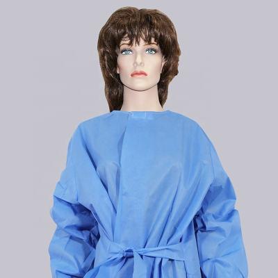 China ISO disposable kimono gowns disposable sauna suit protective disposable kimono gowns non woven fabric for sale