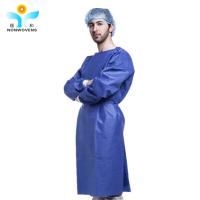 Κίνα αδιάβροχη χειρουργική εσθήτα πολυεστέρα εσθήτων 120*140cm μίας χρήσης αποστειρωμένη SMMS χειρουργική προς πώληση