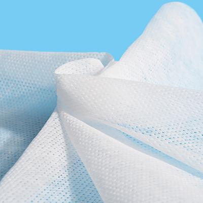 China Nonwoven Soft Hydrophilic Fabric For Diaper Raw Material Color Size Customized for sale