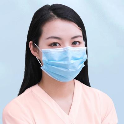 Китай Устранимый лицевой щиток гермошлема 3ply Earloop Nonwoven для младенца младенца детей продается