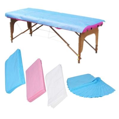 China Disposable Beauty Salon Bed Cover Stretcher Cover Disposable Hospital Bed Sheets for sale