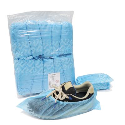 China Rainproof Anti Skid Nonwoven Disposable Shoe Covers Sustainable for sale
