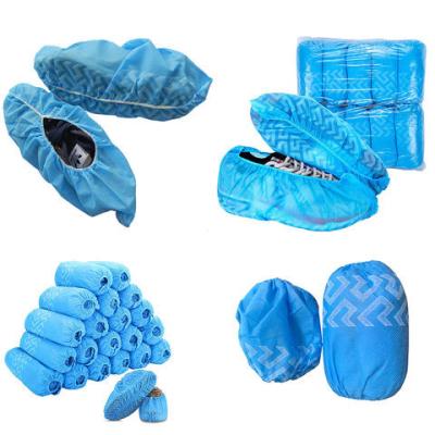 China Antiskid polypropylene Disposable Shoe Cover Medical Supply PP Non Woven for sale