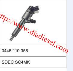 China BOSCH common rail 0 445 110 356  Injector for sale