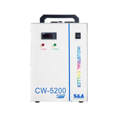 China 220V Advertising Company Industrial Air Cooled Water Chiller CW-5200 with Performance for sale