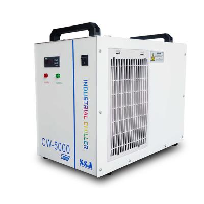 China AC 1P 220V/110V Voltage CW-5000 Water Cool Chiller for Industrial Laser Tube Cooling for sale