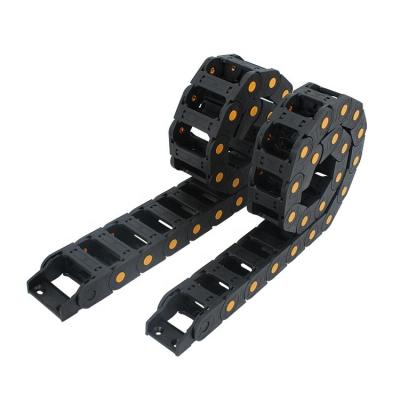 China 18*25/18*35/25*38/25*57/25*75/35*75/45*75/45*100 Plastic Cable Carrier for Industrial for sale