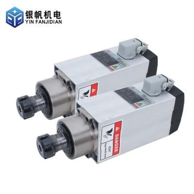 China 220v or 380v Inverter Drive GDZ 93*82-2.2 2.2KW Air Cooled Spindle Motor for CNC Router for sale