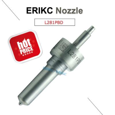 China ERIKC injection spare nozzle delphi L281PBD diesel auto injector nozzle L281 PBD delphi fuel nozzle spray engine part for sale