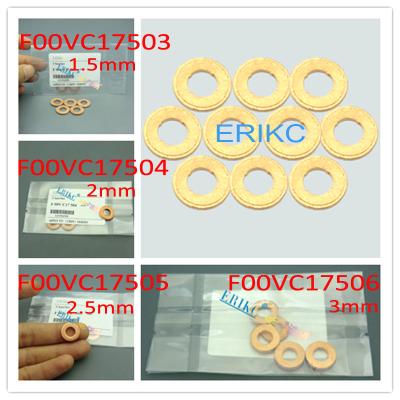 China ERIKC fuel injection systems 7.1*15*2.5mm copper , common rail diesel copper washers F00VC17505 for sale
