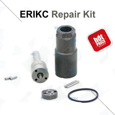 China ERIKC 095000-6250 auto part 16600-EB70A denso common rail injector repair kit DLLA152P947 nozzle 10#valve plate E1022003 for sale
