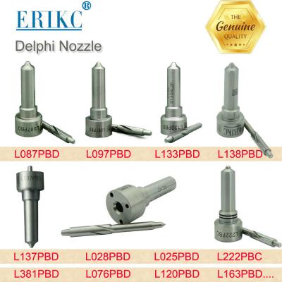 China ERIKC delphi injector nozzle L087PBD L097PBD L137PBD L157PBD fuel diesel OIL nozzle spray L138PBD L381PBD for sale
