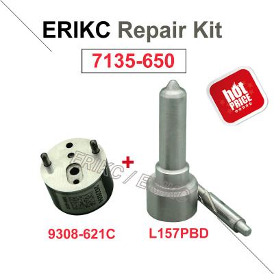 China ERIKC 7135-650 delpbi injector repair kit A6640170221 nozzle L157PBD control valve 9308-621C for EJBR04701D SSANGYONG for sale