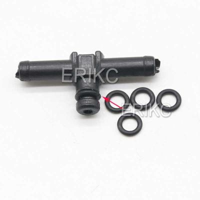 China ERIKC Sealing Ring T and L Shape Return Pipe Joint Rubber Black Sealing Ring for Denso/Bosh en venta