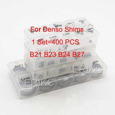 China ERIKC B21 B23 B24 B27 Injector Repair Shim 400PCS Common Rail Nozzle Valve Adjusting Shim Washer for Denso for sale