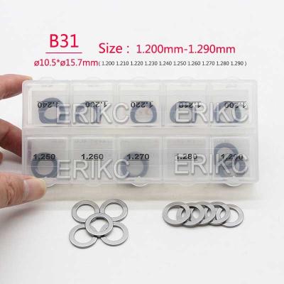 China ERIKC B31 Injector Standard Sealing Washer Common Rail Spring Adjustable Shim Set 50 pieces for Bosch for sale