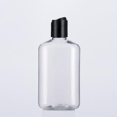 China 500ml Flat Bath Large Hand Sanitizer Bottle Pump Mouthwash Pet for sale