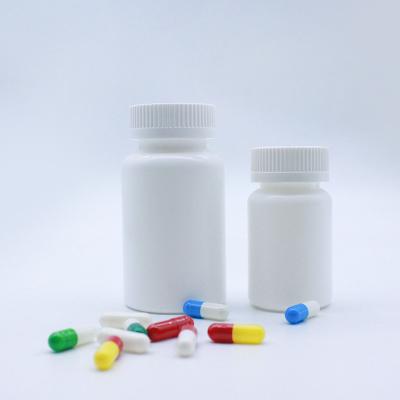 China HDPE 250ml Plastic Medicine Bottles Pill Bottle With Child Resistant Cap for sale
