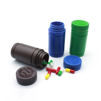 China Customized HDPE Plastic Medicine Bottles With Child Resistant Cap for sale
