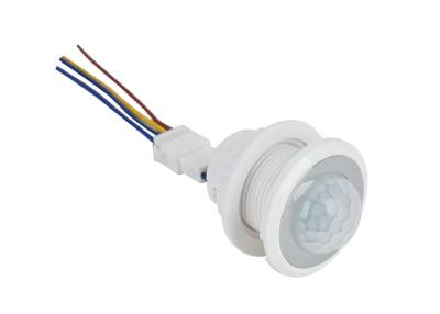 China Human Motion Detector Sensors PIR Switch IP22 For LED Ceiling Light for sale