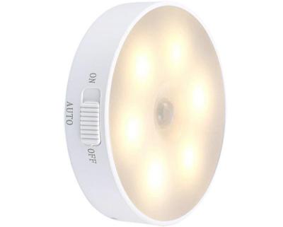 China Rechargeable USB LED Light Motion Sensors Magnetic 0.8W With 3 Modes for sale