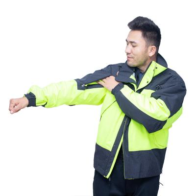 China Water Resistant Hi Vis Uniform Police Reflective High Visibility Jacket Workwear for sale