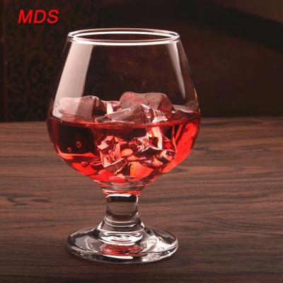 China Superior quality clear stem brandy glass for sale