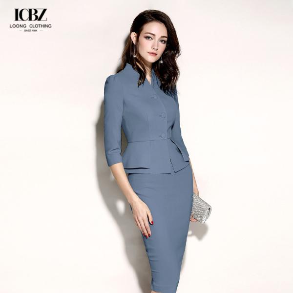 Quality Formal Office Suites Women Suits Dress Skirt Office Formal Dress NO Hooded Two Pieces for sale