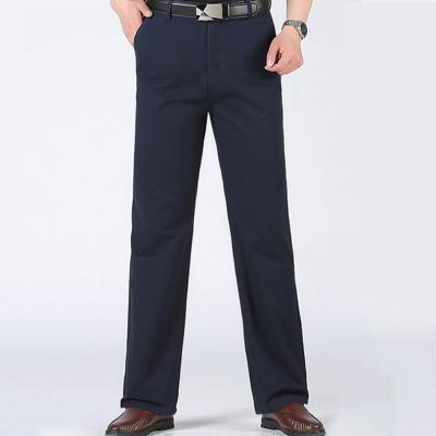 China Men's Business Pants Korean Trousers with Slit Side Pockets and Casual Style for sale