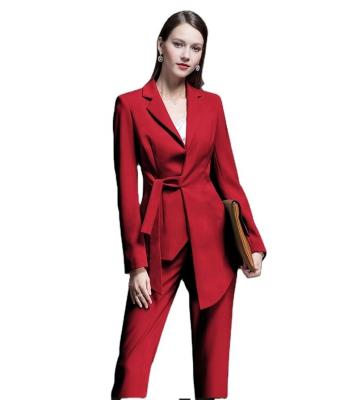 China Anti-estático de otoño Slim Fit Blazer para mujeres Damas Trajes de oficina de negocios en venta