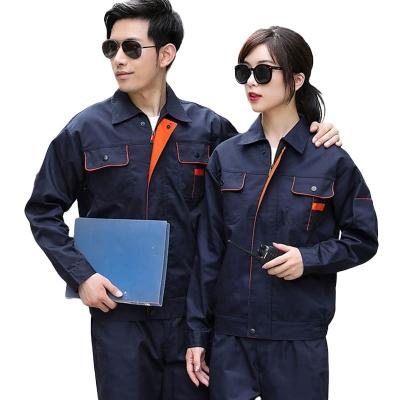 China Workshop Clothing Uniforms Mechanic Service Workwear with 65% Polyester /35% Cotton for sale