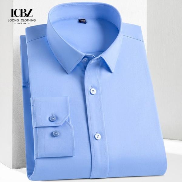 Quality Spring Four-Season Men's Long-Sleeved Shirt with Waterproof and Stain-Proof for sale