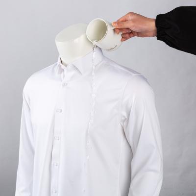 Китай Водостойкая Антигрязная Антимортическая платье рубашки мужская формальная стройная бизнес рубашка длинный рукав продается
