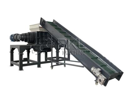 China DS600 Double Shaft Shredder Machine Machine 15KW Plastic Film Woven Jumbo Bag for sale