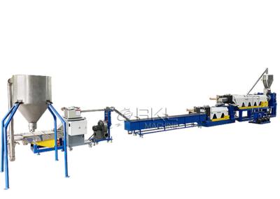 China Double Stage Plastic Granulating Machine 250KW Pet Flakes Recycling Machine for sale