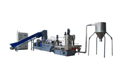 China Clean Offcut 90KW Plastic Granulating Line LDPE Film PET Flakes Pelletizing Machine for sale