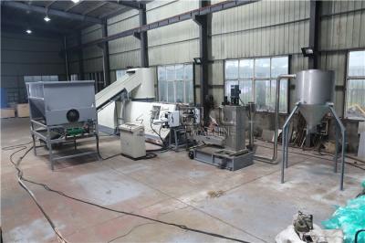 China LDPE Plastic Granulating Line 38CrMoAl Pe Film Recycling Machine for sale