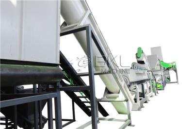 China Linha Turnkey BKL de reciclagem plástico 1000 da lavagem do animal de estimação do filme do PE dos PP do HDPE à venda