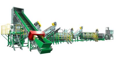 China Plastic Recycling Lines 1000Kg/H Stainless Steel PE Film Washing Line for sale