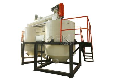 China PET Bottle Flakes Hot Washing Machine Recycling 5.5KW SS304 for sale