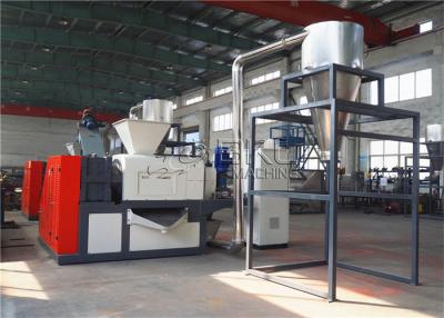 China Film Recycling Dryer 38CrMoAL Plastic Squeezing Machine Compactor 75KW for sale