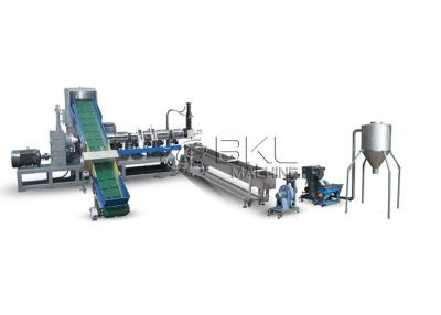 China 300KG H Plastic Granulating Line HDPE LDPE Polythene Bag Recycling Machine for sale