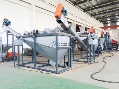 China Stainless Steel 300kg/H PET Recycling Line Waste Plastic for sale