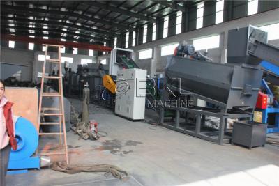 China PET 7m3 Hr Plastic Waste Recycling Machine Washing 12mm for sale