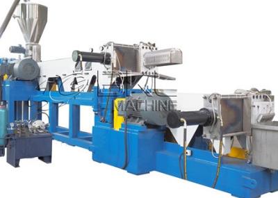 China Plastic PE Film Granulating Pelletizing Recycling Machine 250-350kg/H for sale